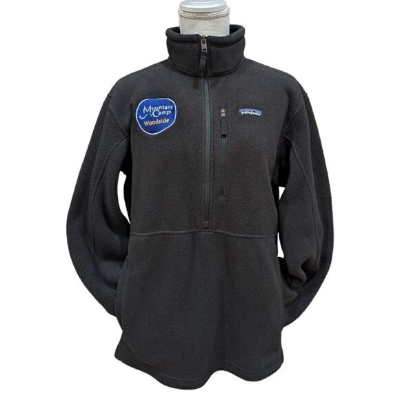 Patagonia Synchilla Fleece Men's Black Marsupial Pullover Size M Style 23000 - Picture 2 of 11